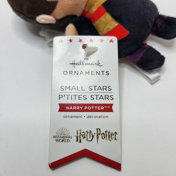 Hallmark Wizarding World HARRY POTTER Small Stars Plush Ornament New Gift Toy 4" - Picture 5 of 7